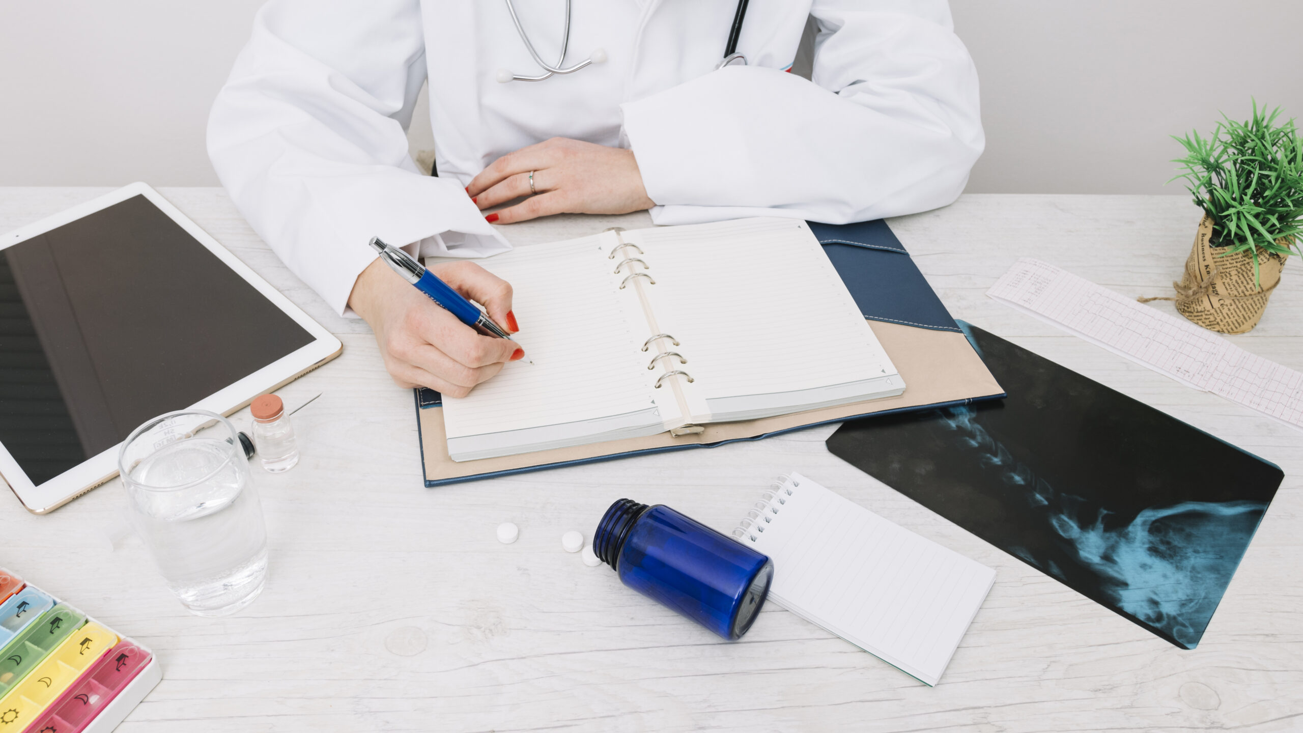 crop doctor writing notebook scaled